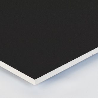 Gipsvinyl zwarte 600x1200x9.5 mm plafondplaten